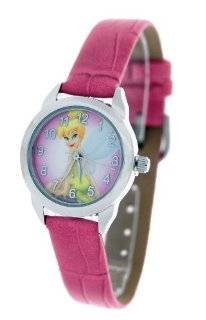 Disney Fairies Tinkerbell Leather Strap Watch #TNK484 Watches