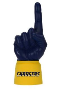 NFL San Diego Chargers Yellow Jersey Sleeve with #1 Navy  Sports Fan Stadium Noisemakers  Clothing