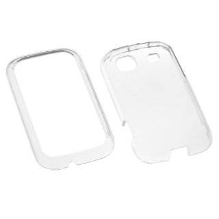 Crystal Clear Transparent Snap on Hard Protector Skin Cover Cell Phone Case for SAMSUNG Trender SPH M380 Sprint   T Clear Cell Phones & Accessories