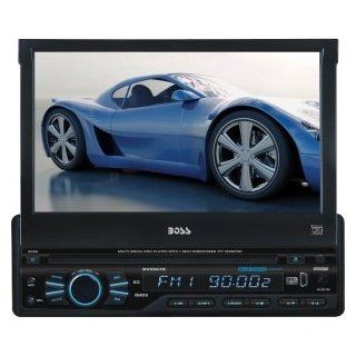 Boss BV9967BI Car DVD Player   7" Touchscreen LCD Display   800 x 480   340 W RMS   iPod/iPhone Compatible   In dash   Single DIN