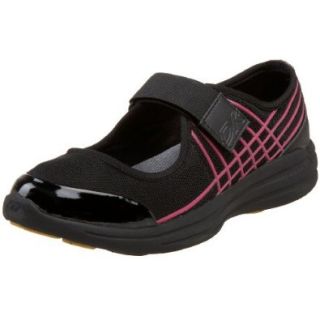 DKNY Active Women's Karmah Sport Mary Jane,Black,5.5 M US Shoes