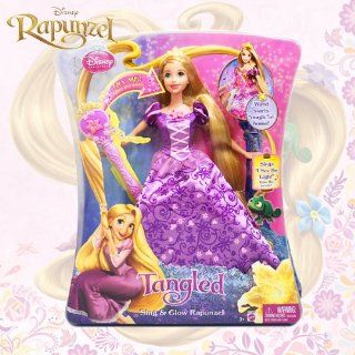 Rapunzel Sing & Glow doll set on the [Disney] Disney Tangled Rapunzel Sing & Glow / Disney tower (japan import) Toys & Games
