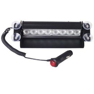 Ringlit� 8 LED Dash Strobe Car Light Deck Flash Emergency Warning Lights Blue/Red Automotive