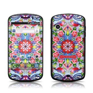 Mandala Roses Design Protective Skin Decal Sticker for Samsung Stratosphere SCH i405 Cell Phone Cell Phones & Accessories