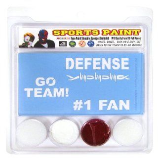 Snazaroo 208309 White and Maroon Sports Fan Face Paint Set Toys & Games