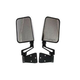 Mirrors, Highrock 4x4 Black 1987 2010 *Jeep Wrangler JK, TJ, YJ # 51262 01 (Brackets are not included along with the mirrors) Automotive