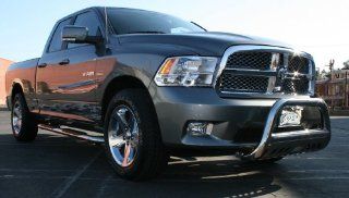 Dodge Ram 2500 Pickup 2010 11 Dodge Ram 2500 Crew Cab Bull Bar 3Inch With Stainless Skid Grille Guards & Bull Bars Stainless Products Performance Automotive