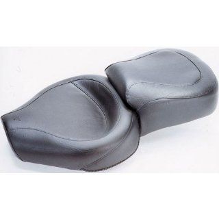 Mustang Vintage Wide Touring One Piece Seat for 1996 2003 Harley Davidson Sportster 3.3gal Automotive