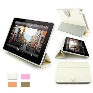 Iclover best seller fashion design white Folio Book Shell Stand trifolding case Cover for Apple New iPad Mini 7.9 Inch Wifi 3G 4G Home & Travel/Car use Computers & Accessories
