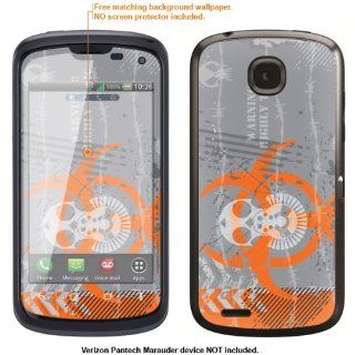Decalrus Protective Decal Skin Sticker for Verizon Pantech Marauder case cover Marauder 432 Cell Phones & Accessories