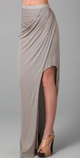 Helmut Lang Asymmetrical Long Skirt