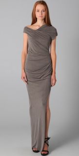 Helmut Lang Asymmetrical Long Dress