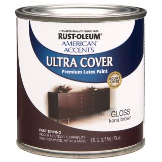 Rust Oleum American Accents Gloss Hunter Green 1 Quart   261717   Tools   Painting & Supplies   Interior Paint