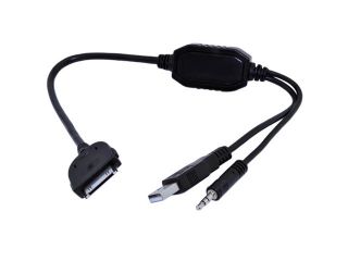 BMW Interface Aux Input Audio USB Charge Adapter Connector for iPod iPhone Data Cable