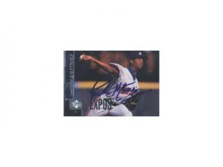 Pedro Martinez, Montreal Expos, 1997 Upper Deck Autographed Card