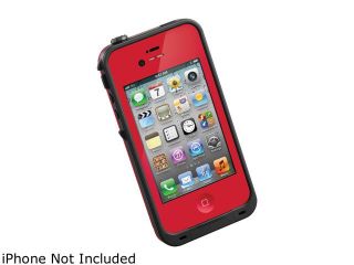 LifeProof Red Solid Case for iPhone 4 / 4S LPIPH4CS02RD