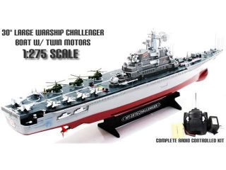 1:275 Aircraft Carrier Radio Remote Control Electric RC Battle Ship, Ready to Run!