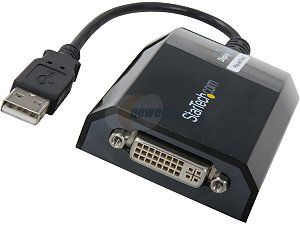 StarTech USB2DVIPRO2 USB to DVI Adapter   External USB Video Graphics Card for PC and MAC