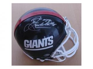 Sean Landeta New York Giants Signed Mini Helmet