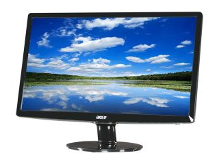 Acer S201HL bd (L ET.DS1HP.001) Black 20" 5ms Widescreen LED Backlight LCD Monitor 250 cd/m2 ACM 12,000,000:1 (1000:1)