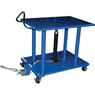 Vestil Manual Hydraulic Post Table   4000 Lb. Capacity, Model HT 40 3036