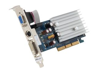 PNY RVCG62512AXB GeForce 6200 512MB AGP 4X/8X Video Card