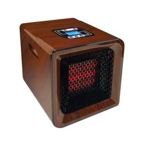 RedCore 1500 Watt R1 Infrared Portable Heater   Wood 15301RC
