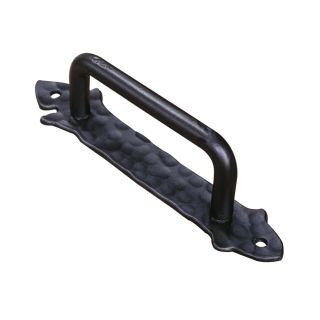 Artesano Iron Works 4 1/2 in Center to Center Oxidized Bar Cabinet Pull
