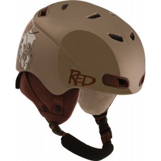 Red Buzzcap Snowboard Helmet up to 