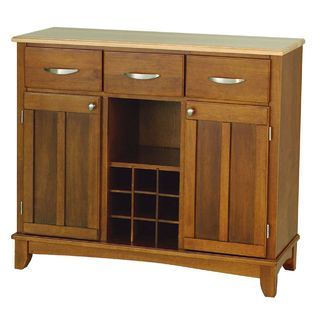 Home Styles  Large 35 1/2H x 41 3/4W x 16 3/8D Buffet with Solid
