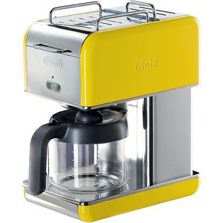DeLONGHI  kMix 10 Cup Coffee Maker   Yellow