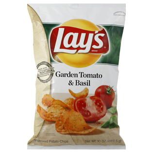 Frito Lay  Potato Chips, Garden Tomato & Basil, 10 oz (283.5 g)