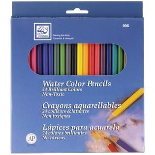 Loew Cornell  Watercolor Pencils, 24/Pkg