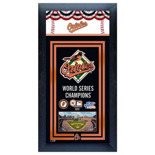 Baltimore Orioles World Series Champions Framed Wall Art
