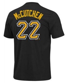 Majestic Mens Short Sleeve Andrew McCutchen Pittsburgh Pirates T