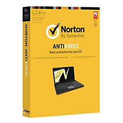 Norton AntiVirus 2013 For 1 User3 PCs Traditional Disc
