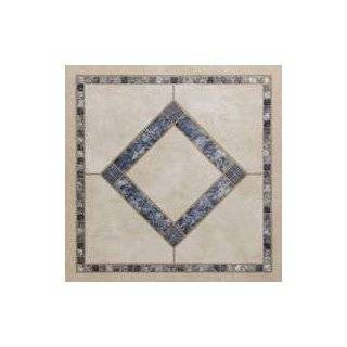  Dynamix 12 x 12 Inch Vinyl Tiles   Blue Marble Squares 