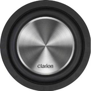   Clarion WQ2510D 10 Dual Voice Coil 4 Ohm Subwoofer