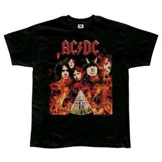  FEA Mens AC DC Riff Raff T Shirt Clothing