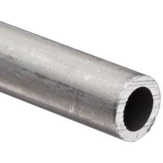 Aluminum 6061 Seamless Round Tubing, 3/4 OD, 0.652 ID, 0.049 Wall 
