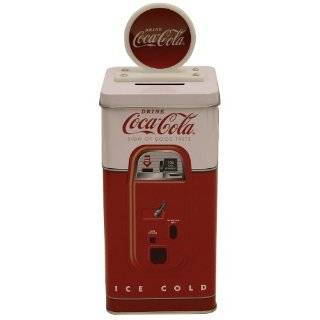 The Tin Box Company Coca Cola Tall Beverage Machine Bank