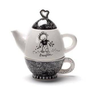   Inner Light Tea for One   Grandmother Teapot, 7 Inch