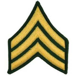  U.S. Army Pair of Specialist Dress Green Rank Patches 3 