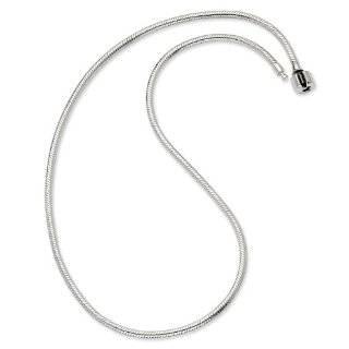  Oriana Bead Drop Chain Necklace   Pandora Bead Compatible 