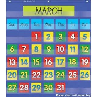 Scholastic Teachers Friend Calendar Dates (2 colored sets of dates 