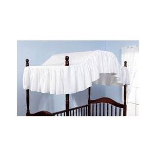  Pique Crib Canopy   Color White Baby