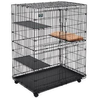   36 inches long by 23.5 inches wide by 50.5 inches high Cat Playpen