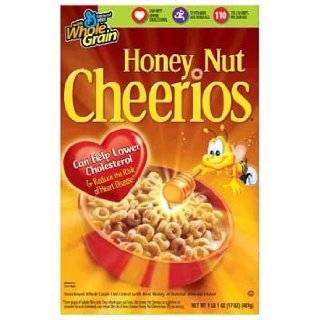 Honey Nut Cheerios Cereal 21.6 oz  Grocery & Gourmet Food