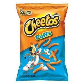  Cheetos Snacks, Cheese Flavored Twisted Puffs, 8 oz, (pack 