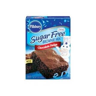 Pillsbury Sugar Free Chocolate Fudge Brownie Mix, 12.35 oz. (Pack of 6 